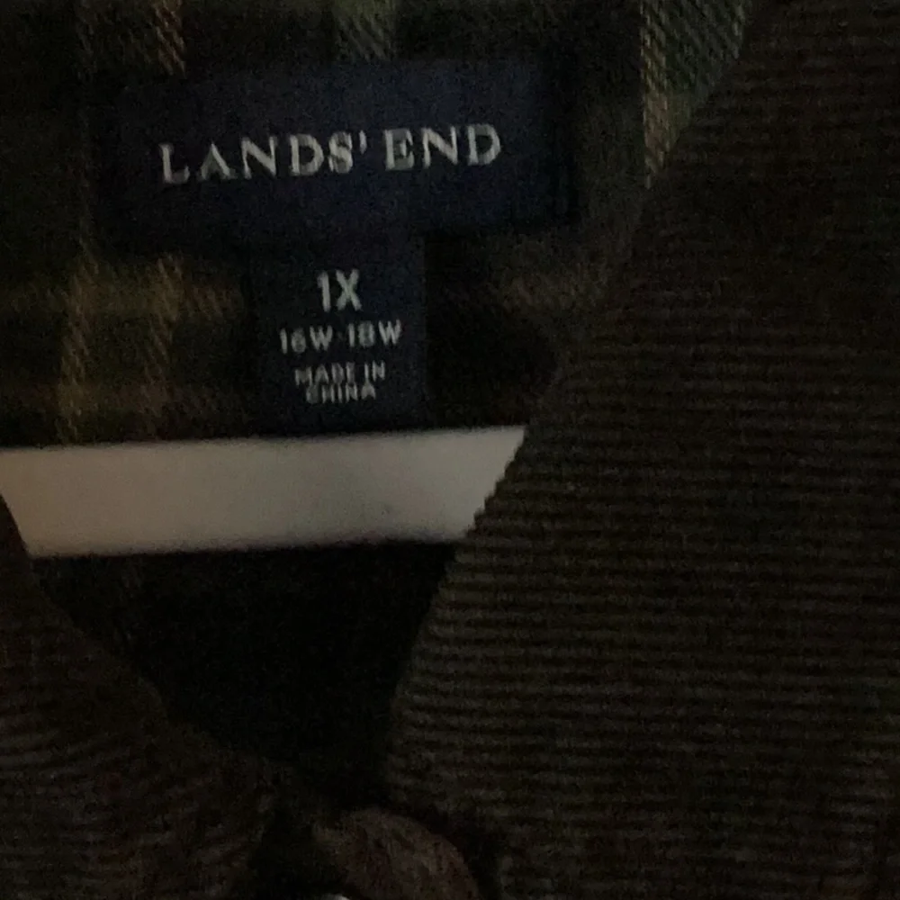 Lands End Jacket, size 1X - Picture 2 of 8